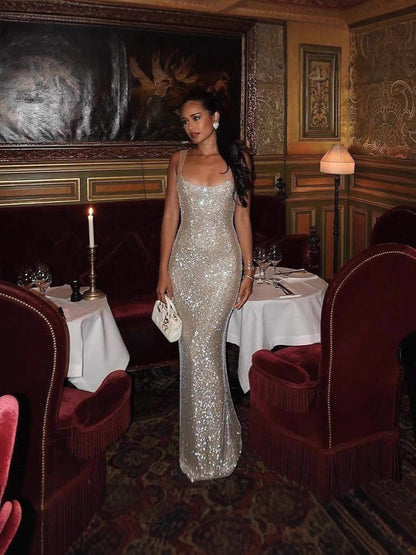 Sling Backless Bodycon Dress