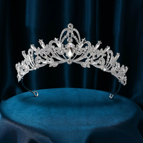 Wedding Crystal Crown Hair Accessory